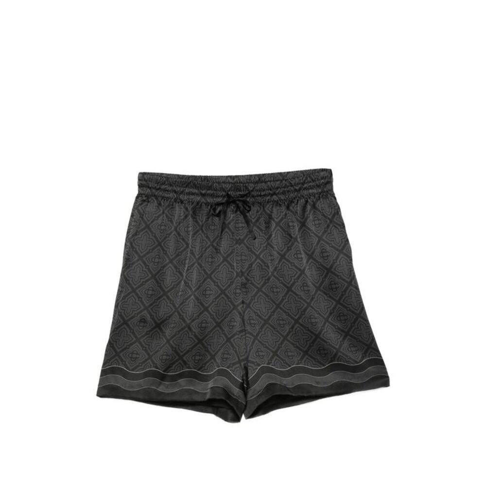 Casablanca Black Shorts - Deck Shorts Men
